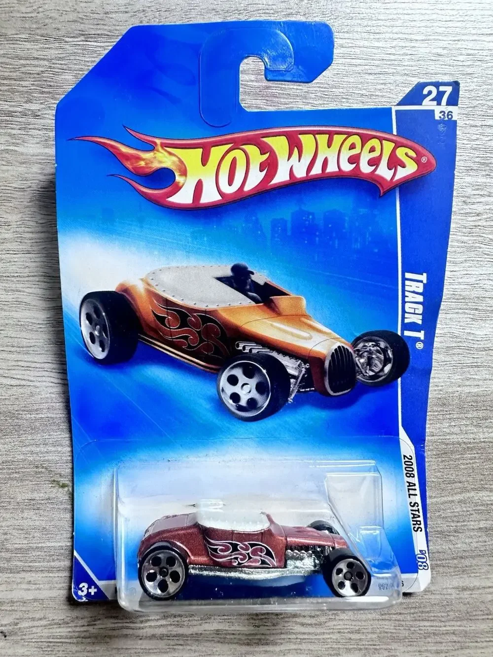 HOT WHEELS TRACK T, Copper; 2008 All Stars Series 27/36 Hotwheels H56